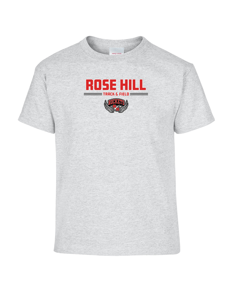 Rose Hill HS Track and Field Curve - Youth T-Shirt