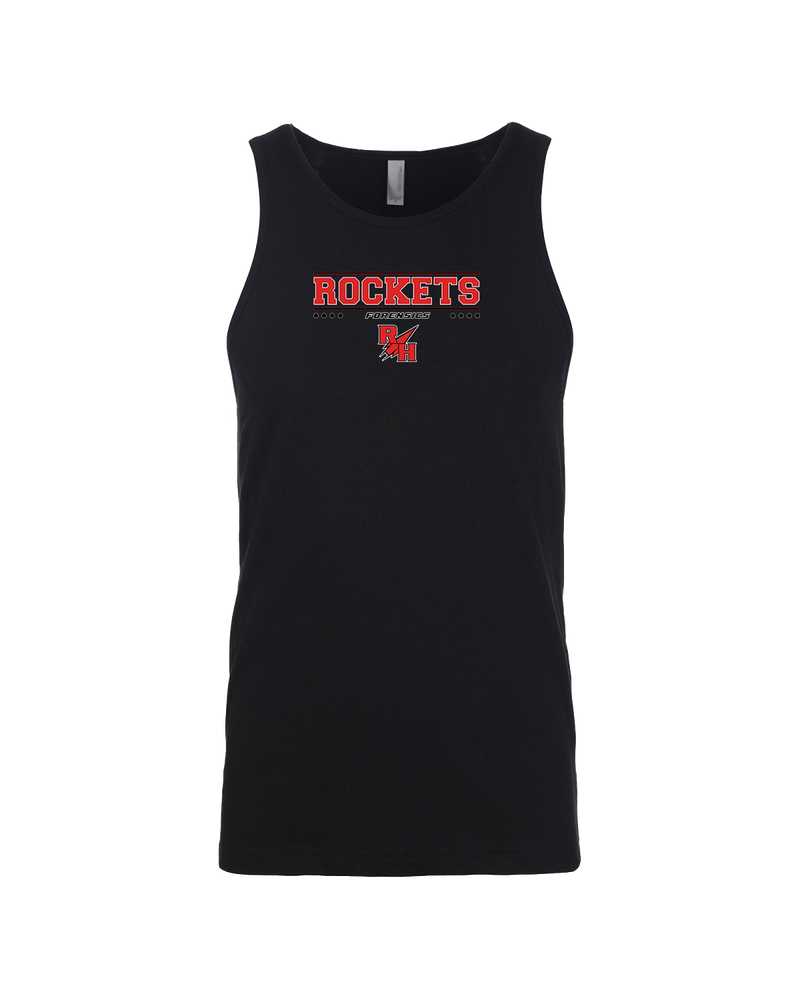 Rose Hill HS Forensics Border - Mens Tank Top