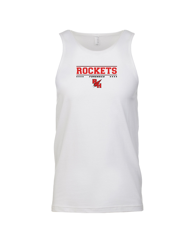 Rose Hill HS Forensics Border - Mens Tank Top