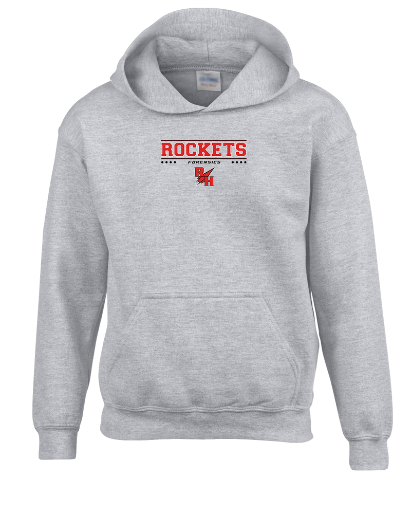 Rose Hill HS Forensics Border - Cotton Hoodie