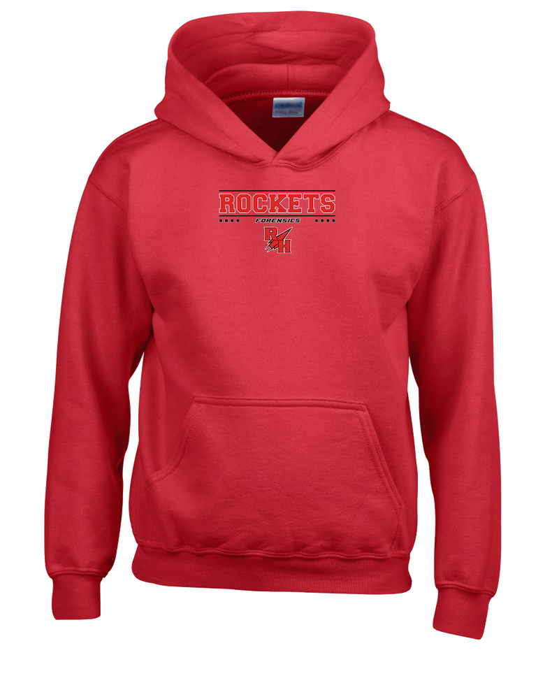 Rose Hill HS Forensics Border - Cotton Hoodie