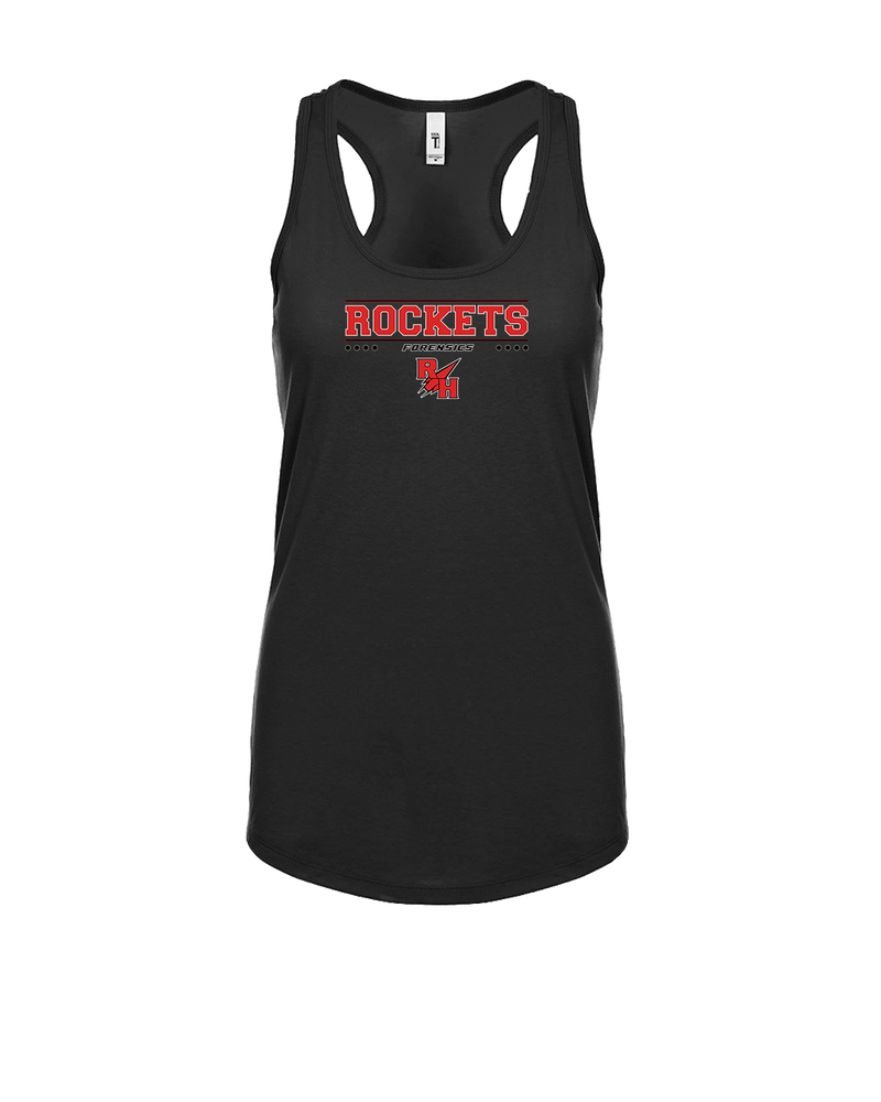 Rose Hill HS Forensics Border - Womens Tank Top