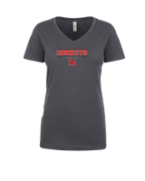 Rose Hill HS Forensics Border - Womens V-Neck