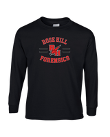 Rose Hill HS Forensics Curve - Mens Cotton Long Sleeve