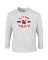 Rose Hill HS Forensics Curve - Mens Cotton Long Sleeve