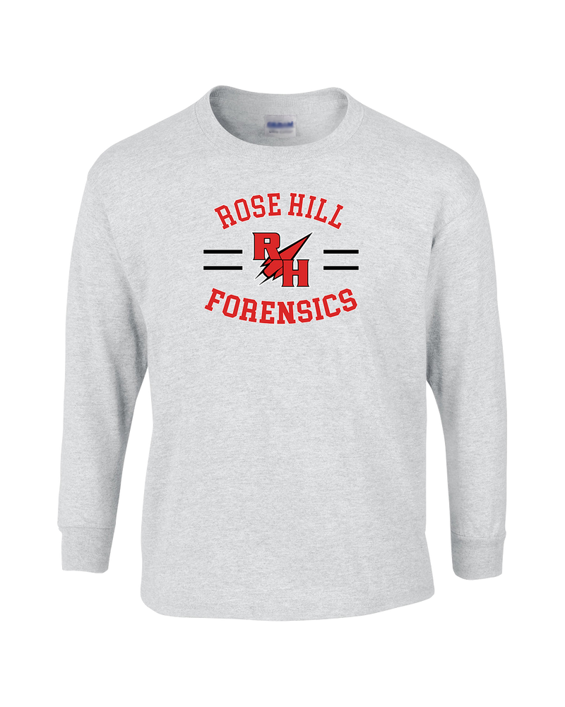 Rose Hill HS Forensics Curve - Mens Cotton Long Sleeve