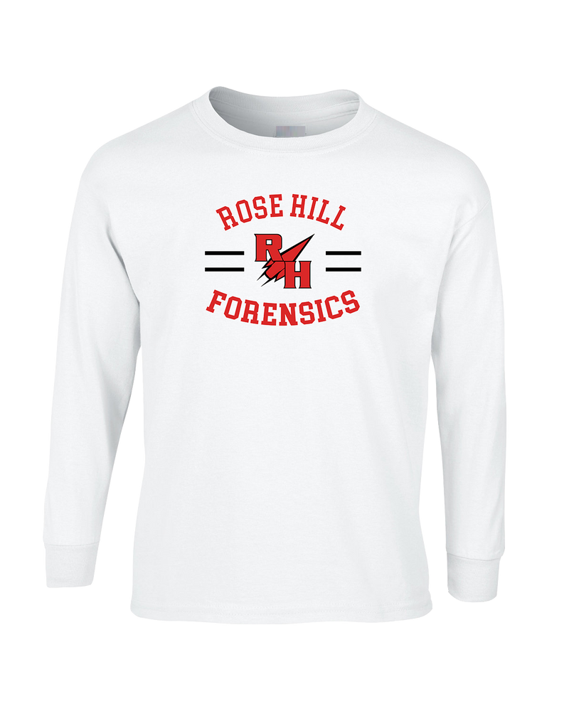 Rose Hill HS Forensics Curve - Mens Cotton Long Sleeve