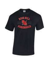 Rose Hill HS Forensics Curve - Cotton T-Shirt