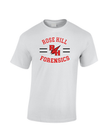 Rose Hill HS Forensics Curve - Cotton T-Shirt