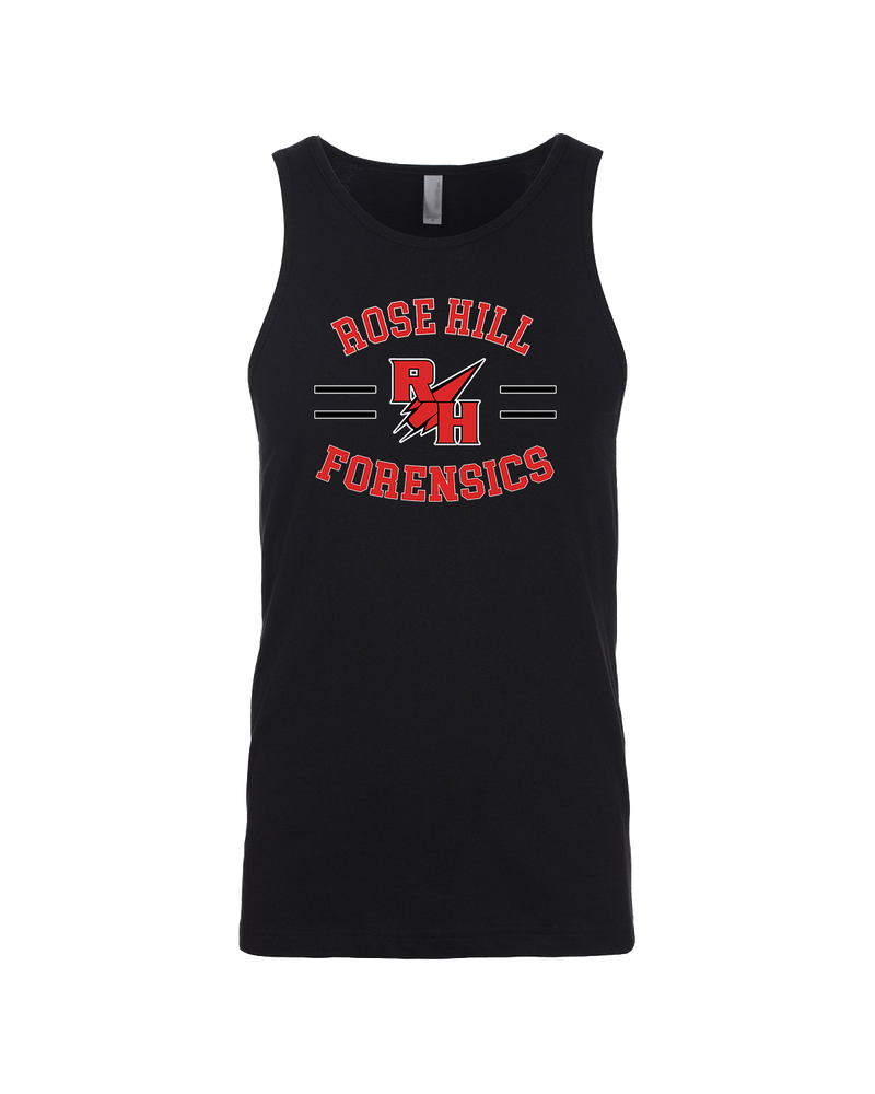 Rose Hill HS Forensics Curve - Womens Tank Top