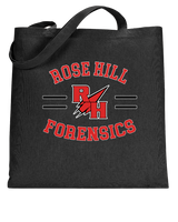 Rose Hill HS Forensics Curve - Tote Bag