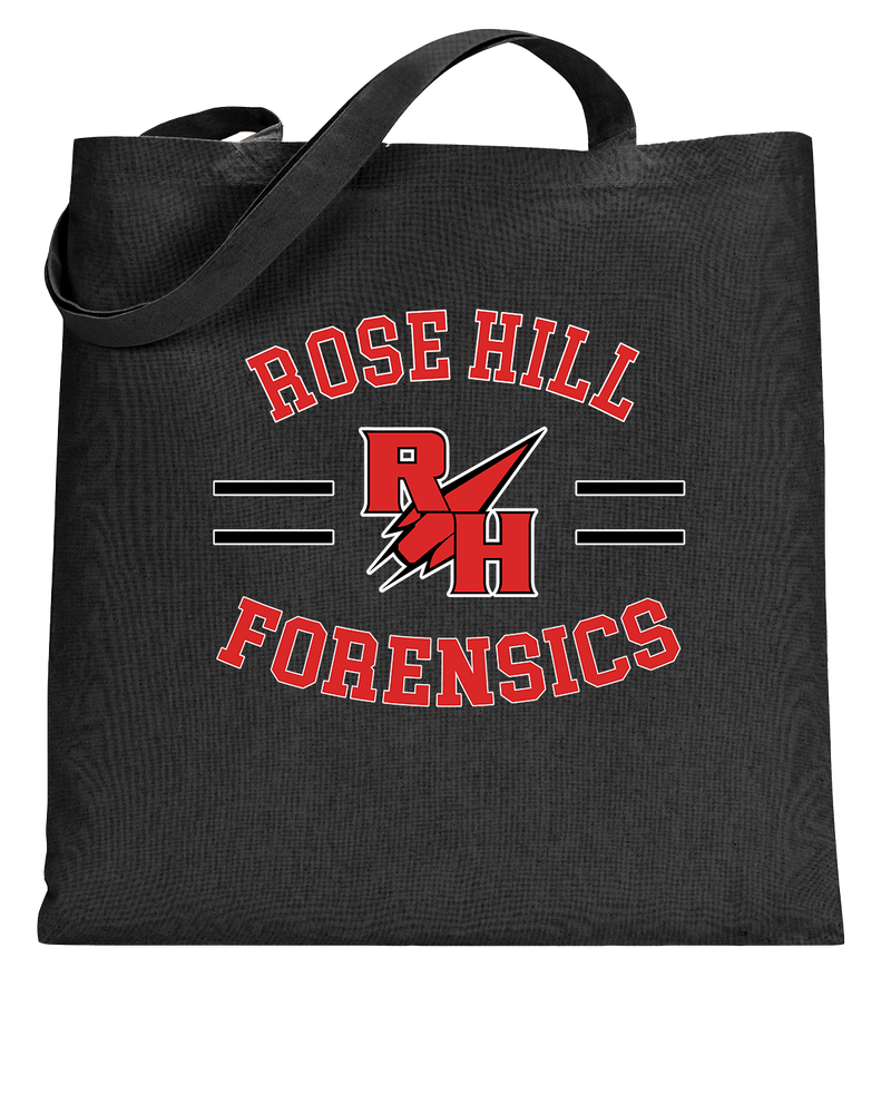 Rose Hill HS Forensics Curve - Tote Bag