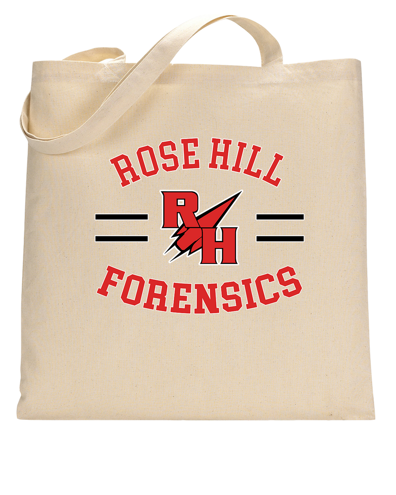 Rose Hill HS Forensics Curve - Tote Bag