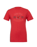 Rose Hill HS Forensics Curve - Mens Tri Blend Shirt