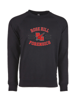 Rose Hill HS Forensics Curve - Crewneck Sweatshirt