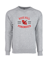 Rose Hill HS Forensics Curve - Crewneck Sweatshirt