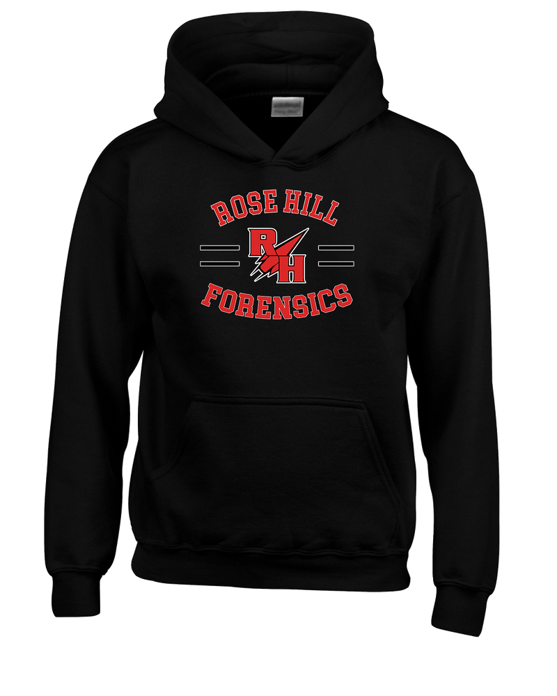 Rose Hill HS Forensics Curve - Cotton Hoodie