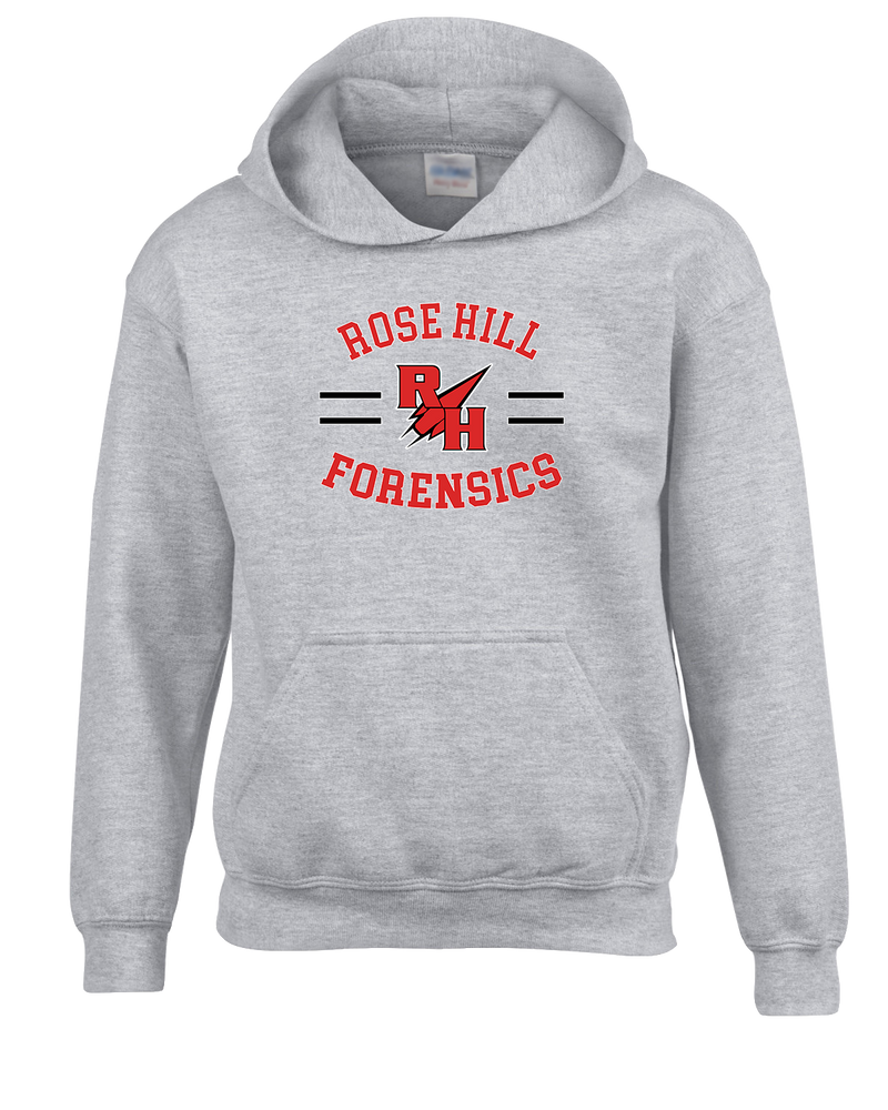 Rose Hill HS Forensics Curve - Cotton Hoodie