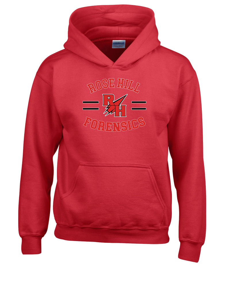 Rose Hill HS Forensics Curve - Cotton Hoodie