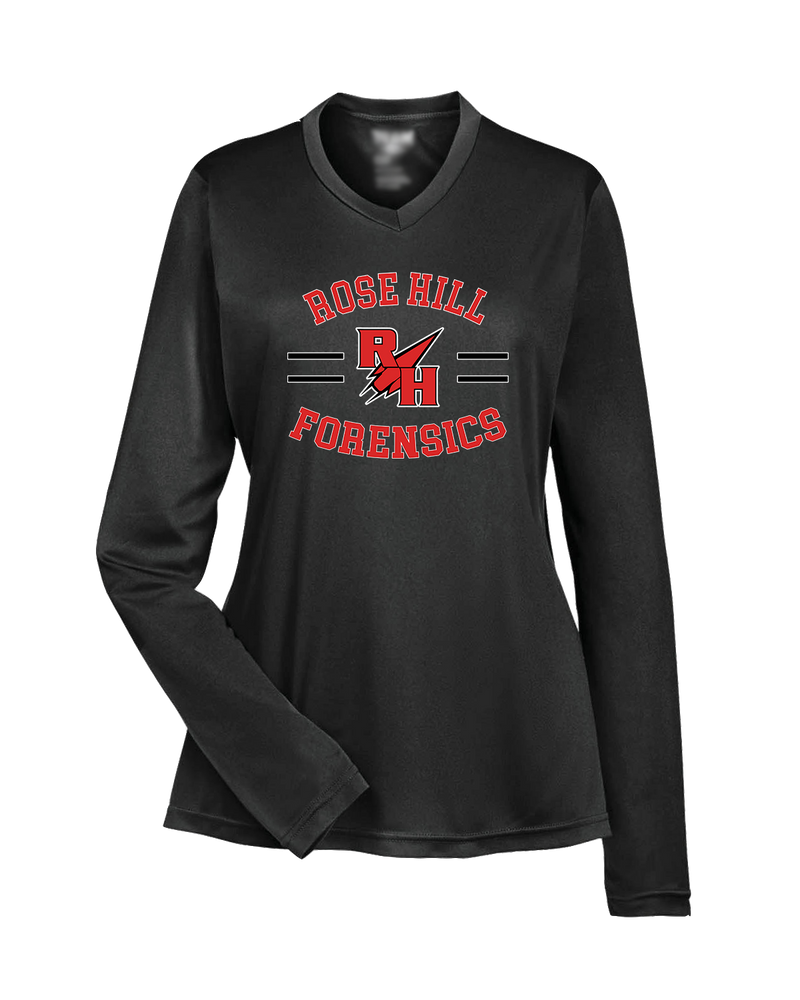 Rose Hill HS Forensics Curve - Womens Performance Long Sleeve