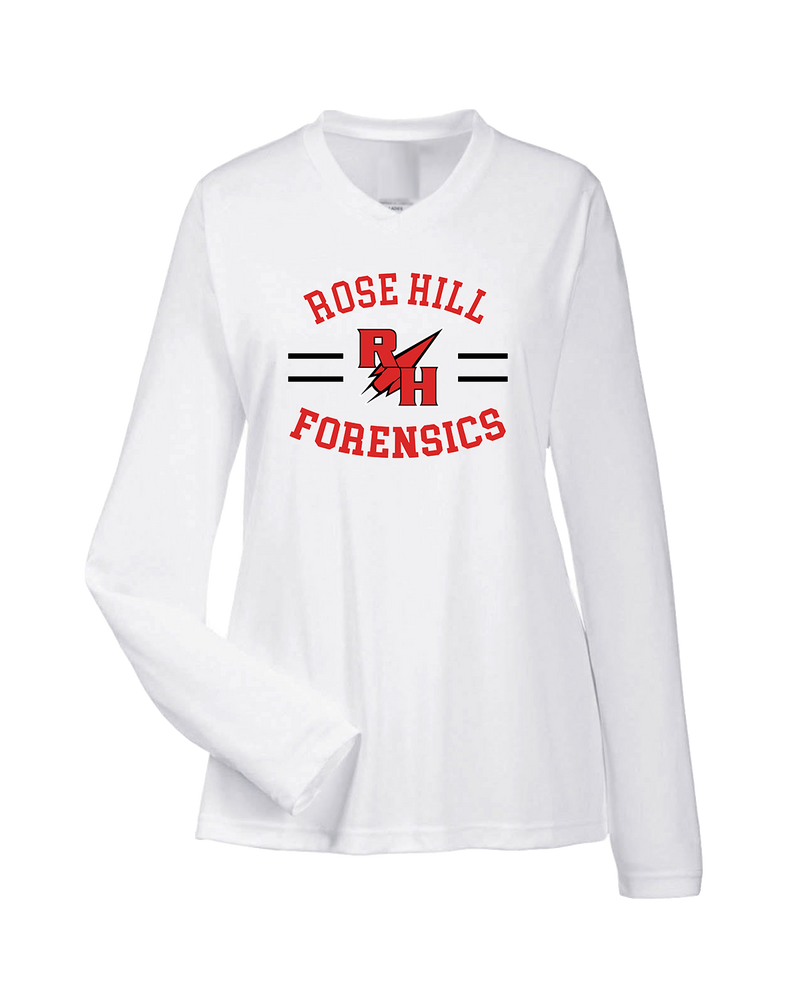 Rose Hill HS Forensics Curve - Womens Performance Long Sleeve