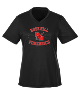 Rose Hill HS Forensics Curve - Womens Performance Shirt