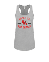 Rose Hill HS Forensics Curve - Mens Tank Top