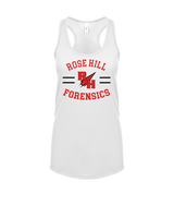 Rose Hill HS Forensics Curve - Mens Tank Top