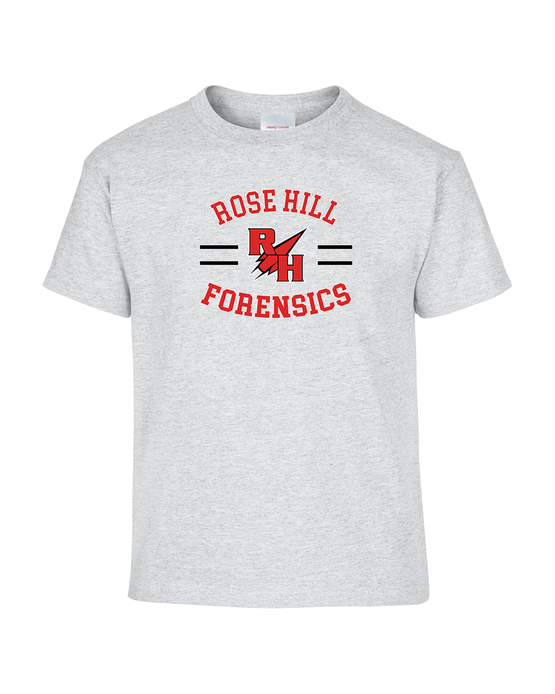 Rose Hill HS Forensics Curve - Youth T-Shirt