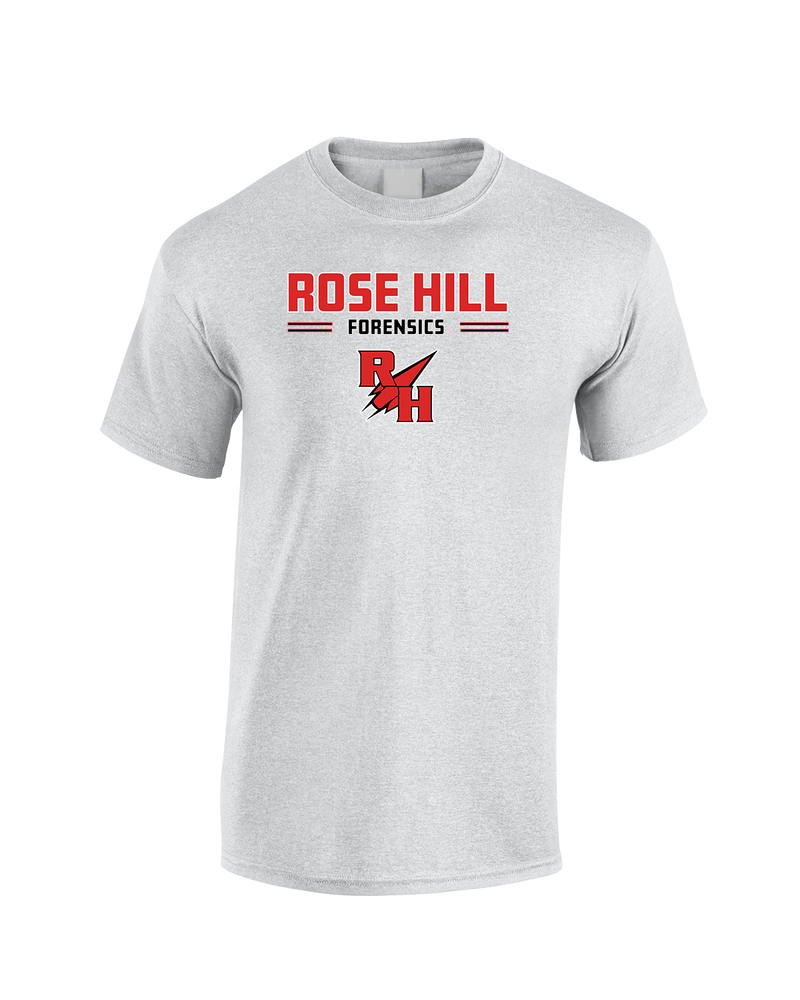 Rose Hill HS Forensics Keen - Cotton T-Shirt