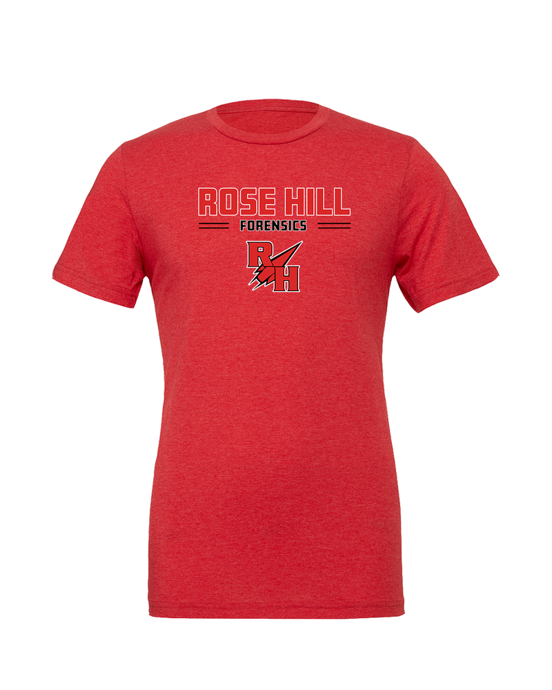 Rose Hill HS Forensics Keen - Mens Tri Blend Shirt