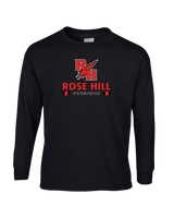 Rose Hill HS Forensics Stacked - Mens Cotton Long Sleeve