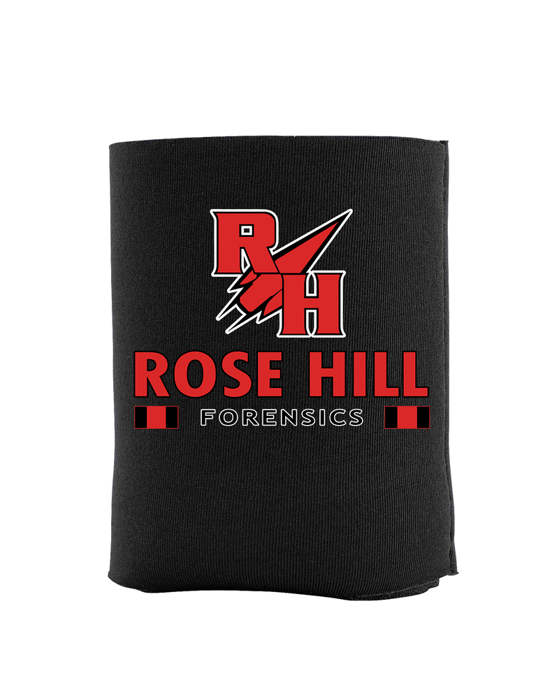 Rose Hill HS Forensics Stacked - Koozie