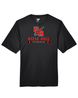 Rose Hill HS Forensics Stacked - Performance T-Shirt