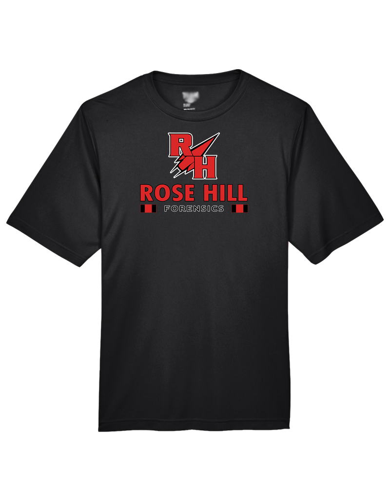 Rose Hill HS Forensics Stacked - Performance T-Shirt