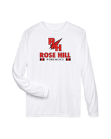 Rose Hill HS Forensics Stacked - Performance Long Sleeve