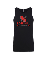 Rose Hill HS Forensics Stacked - Mens Tank Top