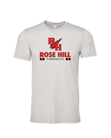 Rose Hill HS Forensics Stacked - Mens Tri Blend Shirt