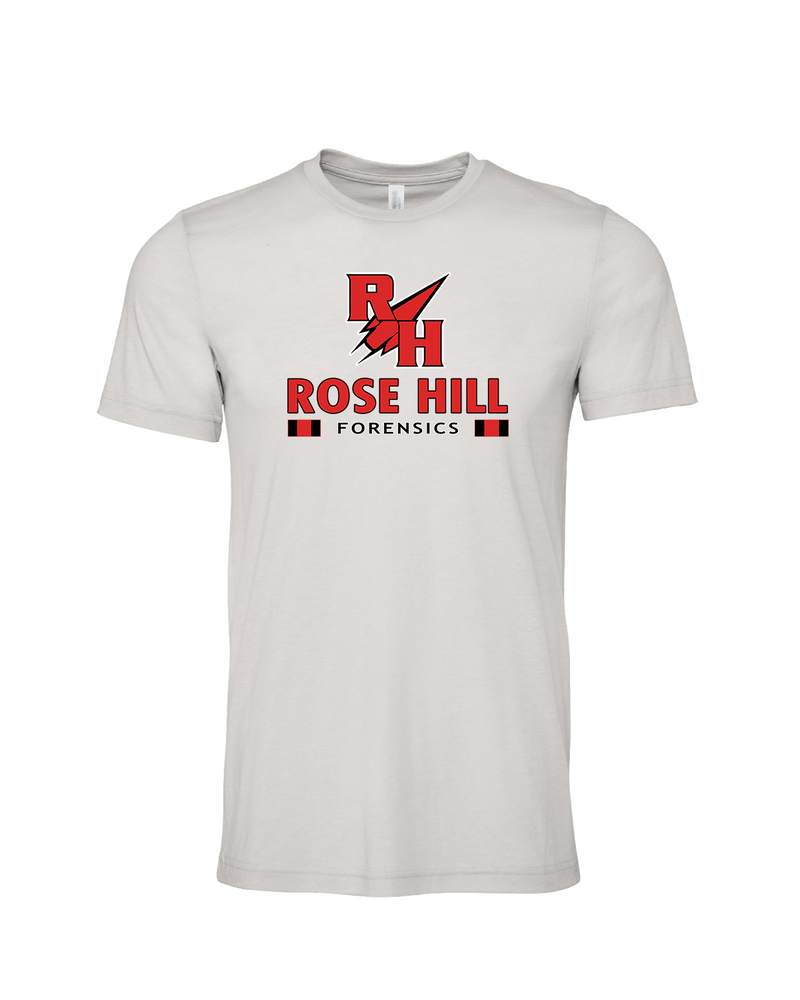 Rose Hill HS Forensics Stacked - Mens Tri Blend Shirt