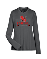 Rose Hill HS Forensics Stacked - Womens Performance Long Sleeve