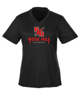 Rose Hill HS Forensics Stacked - Womens Performance Shirt