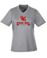 Rose Hill HS Forensics Stacked - Womens Performance Shirt