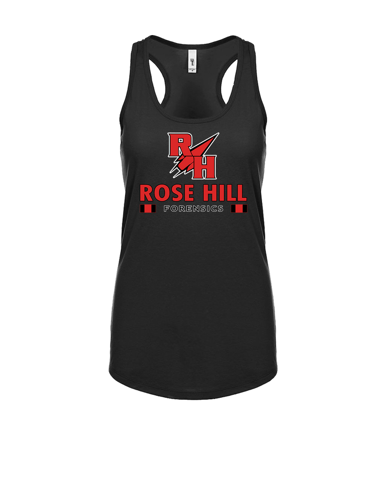 Rose Hill HS Forensics Stacked - Womens Tank Top