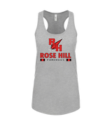 Rose Hill HS Forensics Stacked - Womens Tank Top