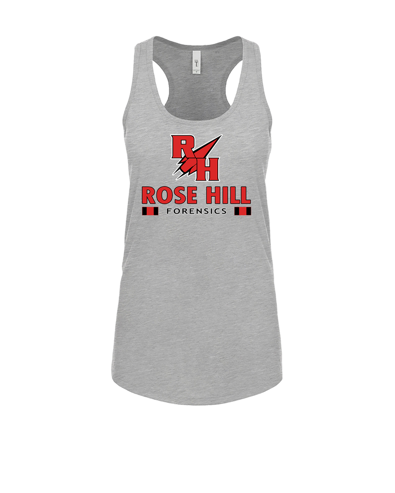 Rose Hill HS Forensics Stacked - Womens Tank Top