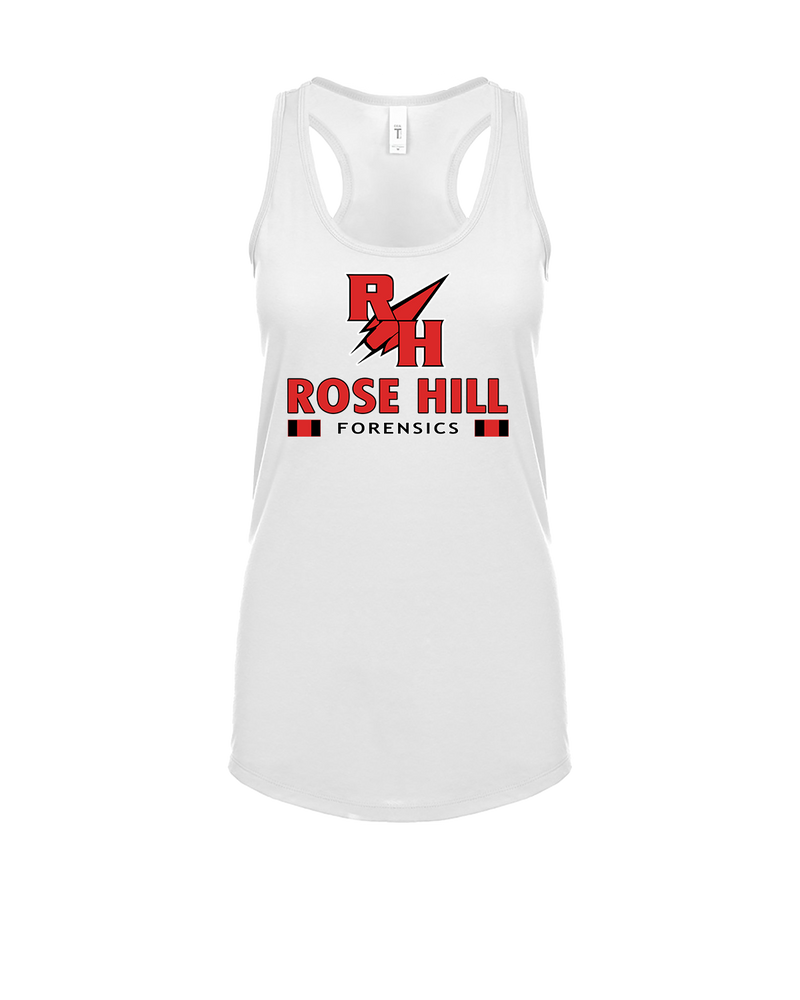 Rose Hill HS Forensics Stacked - Womens Tank Top