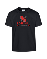 Rose Hill HS Forensics Stacked - Youth T-Shirt