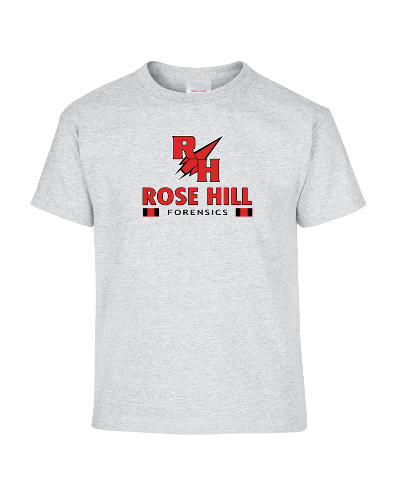 Rose Hill HS Forensics Stacked - Youth T-Shirt