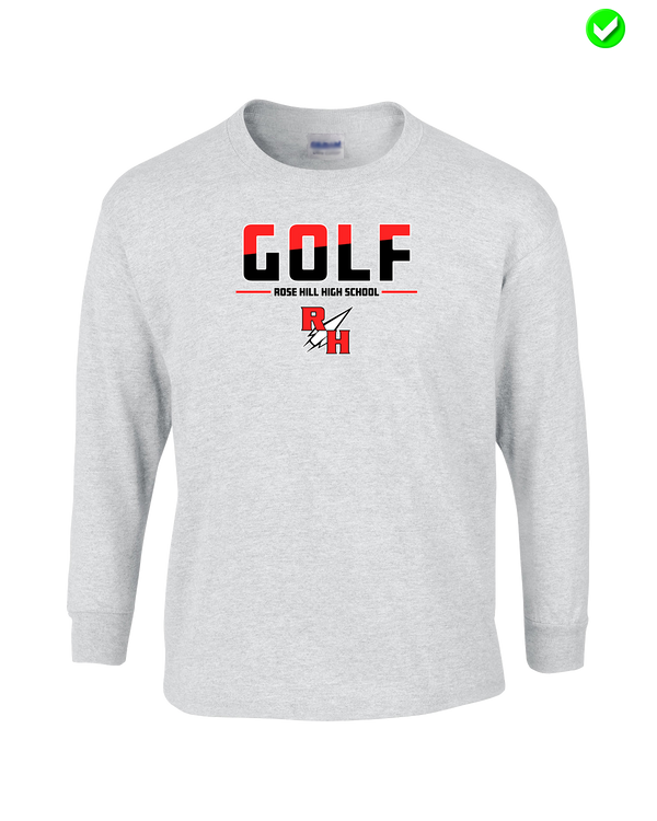 Rose Hill HS Golf Cut - Cotton Longsleeve