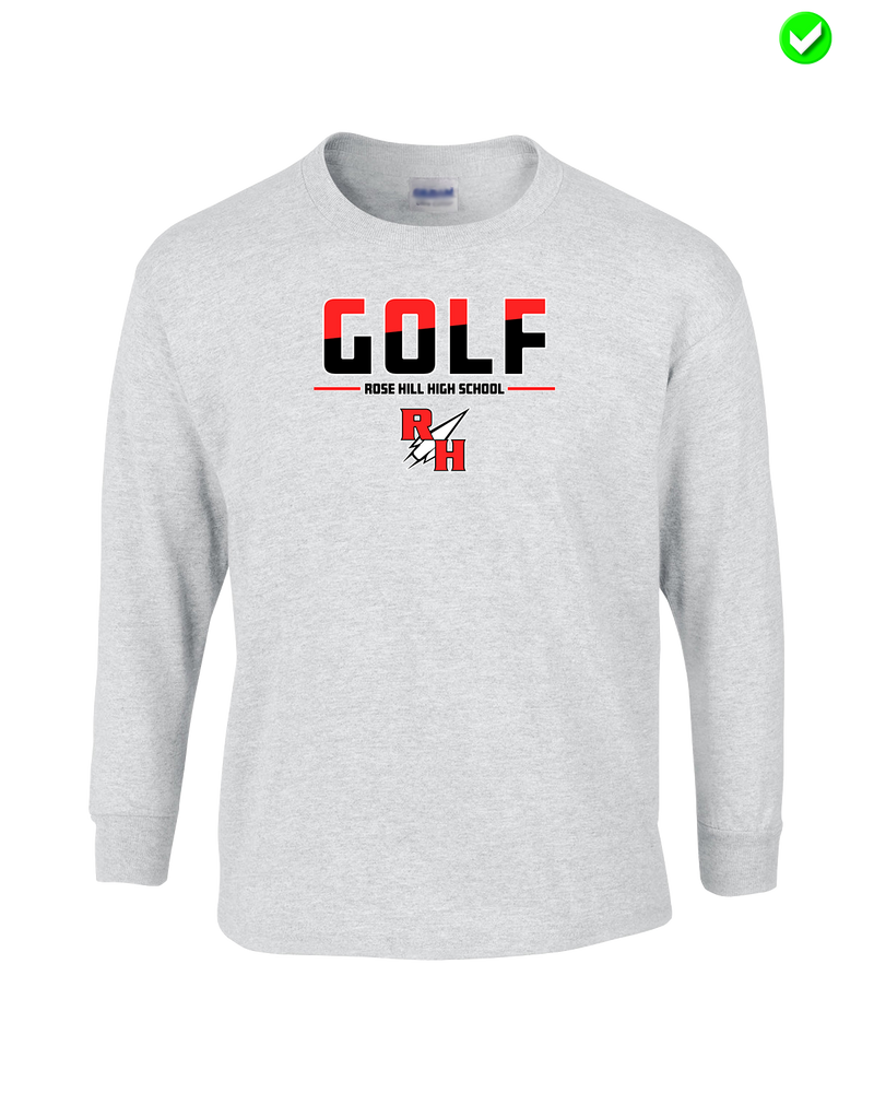 Rose Hill HS Golf Cut - Cotton Longsleeve